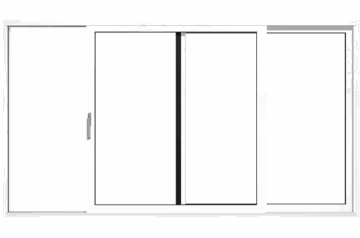 Aluminiowe drzwi tarasowe MB-77 HS/MB-77 HS HI